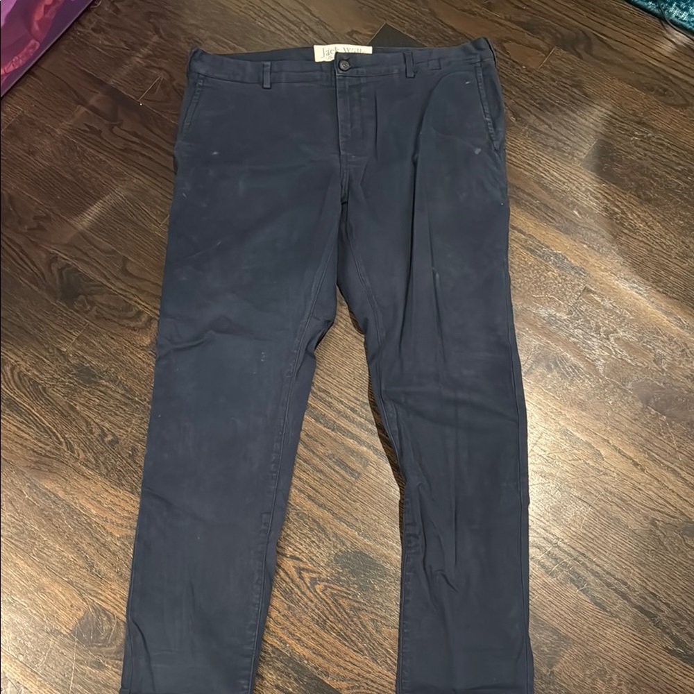 Jack Wills Dark Blue Chinos